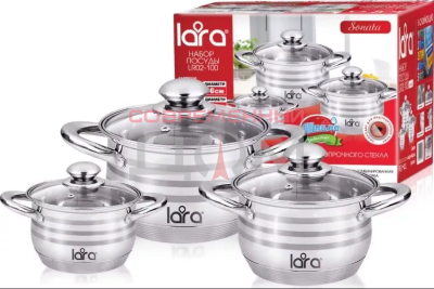Набор посуды LARA Sonata LR 02-100 6предметов 